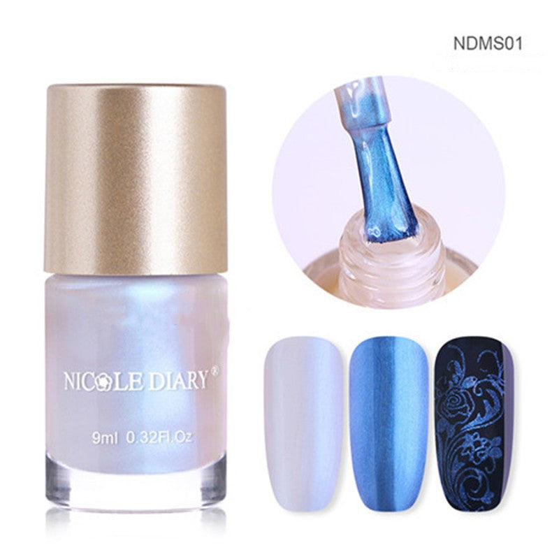 Nicole Diary Shell Shimmer Glitter Nail Polish Set - Sullys Beauty 
