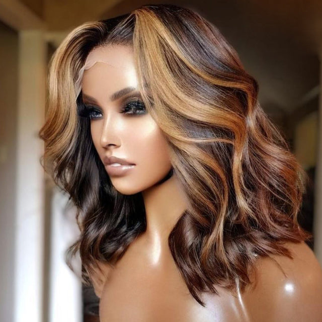 Pre Plucked Brazilian Human Hair  Lace Front Wigs With Baby Hair - Sullys Beauty 